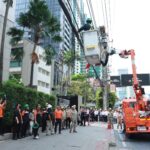 ไร้สายสื่อสาร! MEA จับมือภาคีรื้อสายสื่อสาร บน ถ.อโศกมนตรี 