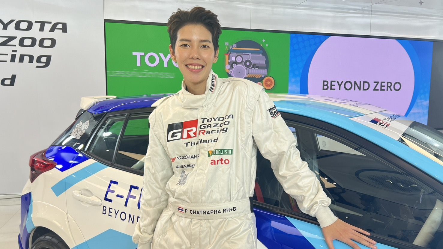 ป๊ายปาย เตรียมลงสนามแข่งรถครั้งแรกในชีวิต