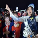 ฮือฮา มิสยูนิเวิร์ส 2023 ขี่ช้าง รำบวงสรวงพ่อปู่พญานาค เรียกเสียงกรี๊ด รำสวย-ทำท่ามินิฮาร์ท