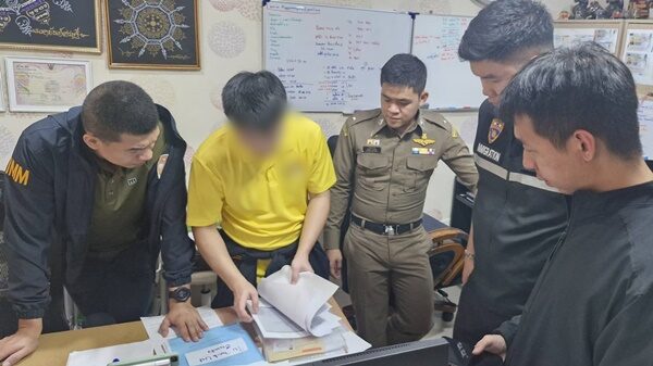 บุกคอนโด-บริษัท รวบ 3 เอเจนซี่ ปลอมเอกสาร ยื่นขอวีซ่าสถานทูต ยึดของกลางเพียบ เผยคำรับสารภาพ ก่อนควบคุมตัวดำเนินคดีตามกฎหมาย
