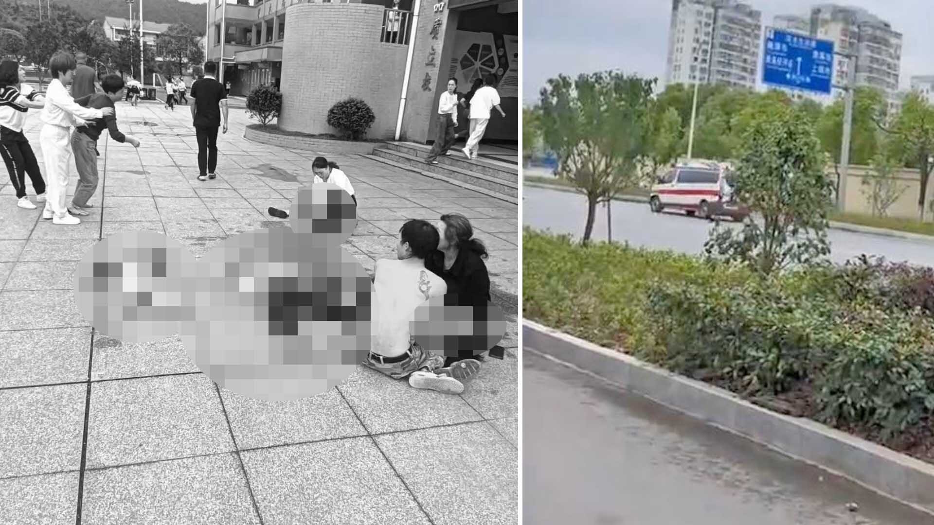 จับแล้วหญิงจีน “บุกแทงโรงเรียนประถม” สลดดับแล้ว 2 ศพ-บาดเจ็บนับสิบคน