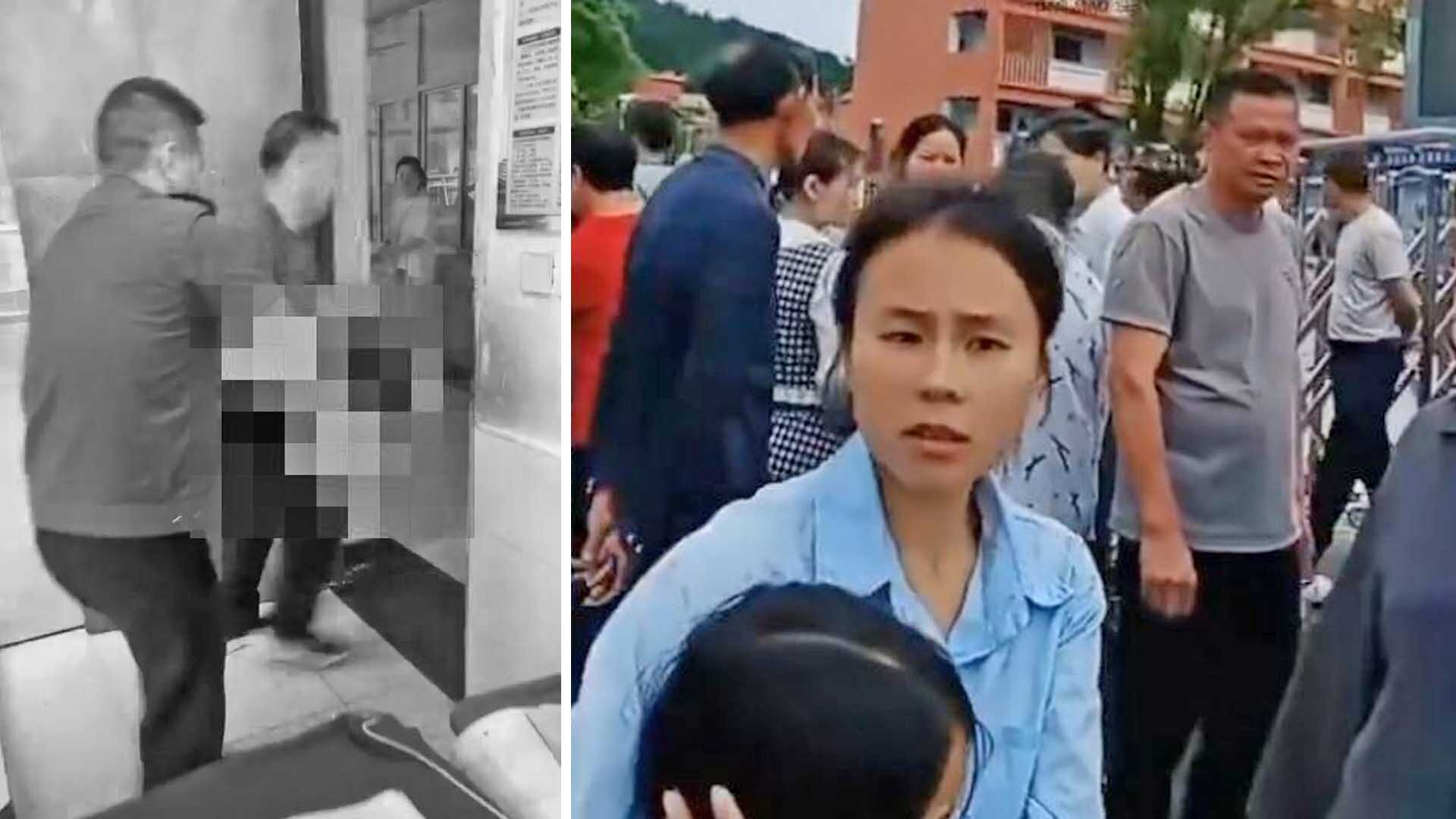 จับแล้วหญิงจีน “บุกแทงโรงเรียนประถม” สลดดับแล้ว 2 ศพ-บาดเจ็บนับสิบคน