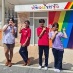 รับเดือนไพรด์ นักเรียนคึกคัก โรงเรียนดังโคราช สร้างห้องน้ำสีรุ้ง พื้นที่เซฟโซน LGBTQ+  