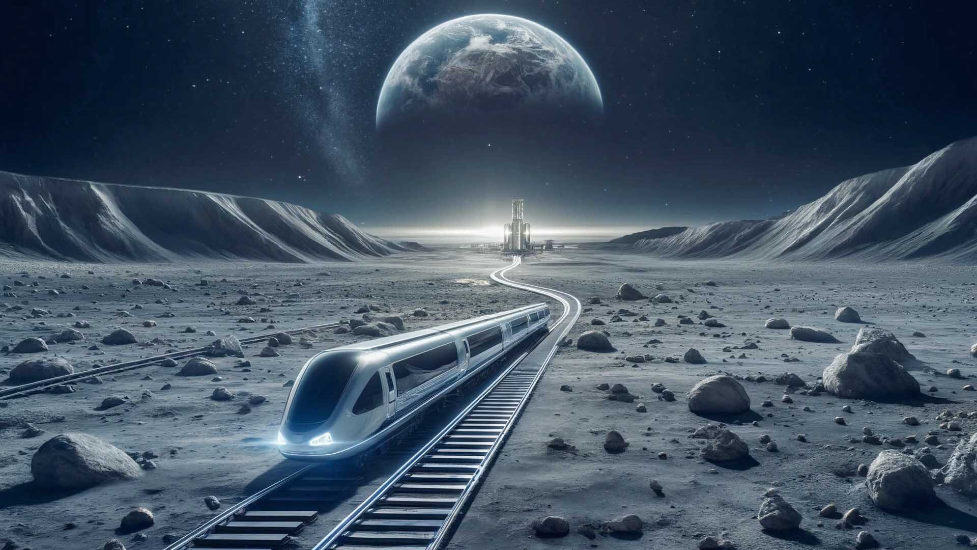 นาซาเผยข้อมูลสร้าง “ระบบรางรถไฟบนดวงจันทร์” รองรับภารกิจนักบินอวกาศ