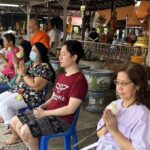 ประชาชนแห่อาบน้ำมนต์ ขึ้น 15 ค่ำ เดือน 6 "วัดไผ่เหลือง" ประจำปี67 เสริมดวง เสริมบารมี