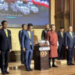 กลาโหม ส่งมอบรถหุ้มเกราะ-ปืน ฝีมือคนไทย ให้ ภูฏาน ใช้รักษาสันติภาพ