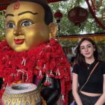สำเร็จตามที่ขอ มิสแกรนด์สระบุรี แก้บนกุมารทอง ชาวบ้านแห่ไหว้ขอโชคลาภ อาศรมฤาษีเณร