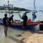 เรื่องเศร้า เต่าตนุ 4 ตัวติดอวนเรือหาปลา ชาวประมงเร่งช่วยชีวิต ไม่รอด ตาย 3 ปล่อยคืนทะเล 1
