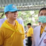 โรงพยาบาลตำรวจ นำทีมแพทย์ พยาบาล ตรวจสุขภาพฟรี จิตอาสา "ตำรวจรักษ์ประชาชน"