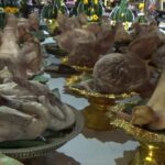 1ปีจัด1ครั้ง สายมูเนืองแน่น 'ไหว้ครูสุดเข้มขลัง' หนึ่งเดียวภาคใต้ ศิษย์แห่ร่วมพิธี แสดงความกตัญญู