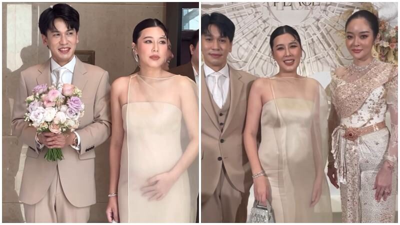 บี มาติกา ซื้อของขวัญแต่งงานให้ พีท-แก้มบุ๋ม
