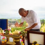 สวนนงนุชพัทยา ประกอบพิธีเปลี่ยนธงมนตรา 9 ผืน จากประเทศภูฏาน