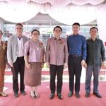 เจ้าแขวงจำปาสักเป็นประธานเปิดร้านเซเว่นฯ สาขาแรกในนครปากเซ