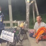 สุดรันทด ตาปั่นจักรยาน จาก ตราด กลับบ้านเกิด ลำพูน ค่ำไหนนอนนั่น ก่อนถูกโจรขโมยจักรยานคู่ใจ  