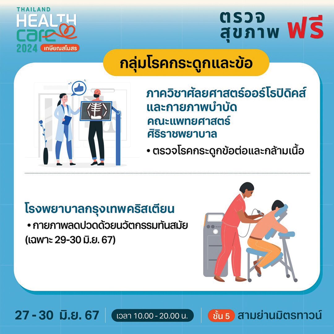 หลาก&หลาย - ‘เกษียณสโมสร’งานแฟร์สุขภาพ Thailand Healthcare 2024