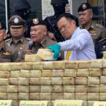 มท.1 แถลงสกัดจับเครือข่ายขนยาบ้า 4,800,000 เม็ด มูลค่า 140 ล้าน ป้องยาเสพติดแพร่ระบาดในไทย