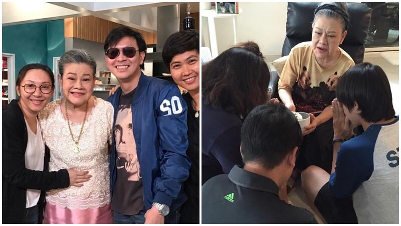 แม่แอ๊ด โฉมฉาย เป็นที่รักของนักแสดงทุกรุ่น