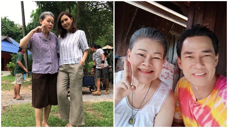 แม่แอ๊ด โฉมฉาย เป็นที่รักของนักแสดงทุกรุ่น