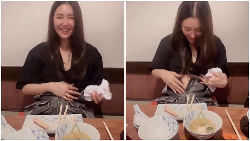 เอ็นดู เบลล่า ราณี กินอิ่มจนต้องปลดซิป