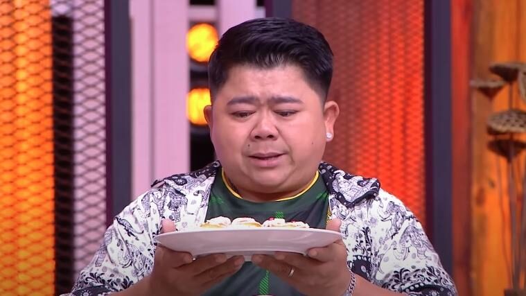 โก๊ะตี๋ ปล่อยโฮกลางรายการ