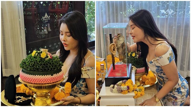 ลิลลี่ เหงียน ไหว้พี่นวลขอผู้ชายคู่บุญ ล้วงไห-ลุ้นเลขเด็ด
