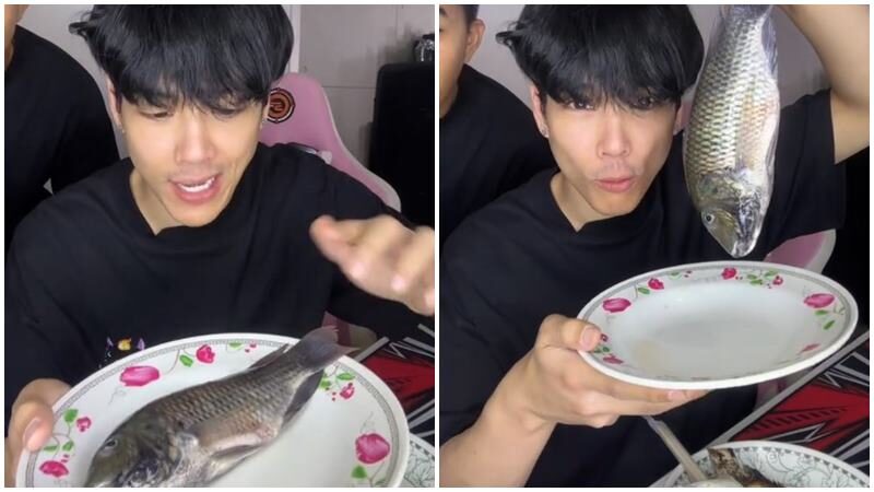 นิกกี้ ณฉัตร รีวิวแบบไม่อวย ลองกินปลาหมอคางดำ ครั้งแรก 