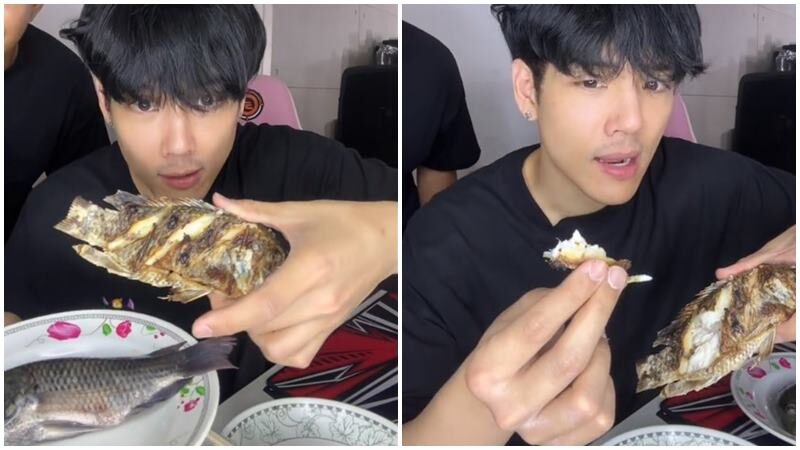 นิกกี้ ณฉัตร รีวิวแบบไม่อวย ลองกินปลาหมอคางดำ ครั้งแรก 