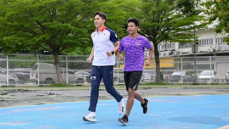 แอน - เต้ย ร่วมส่งกำลังใจ
