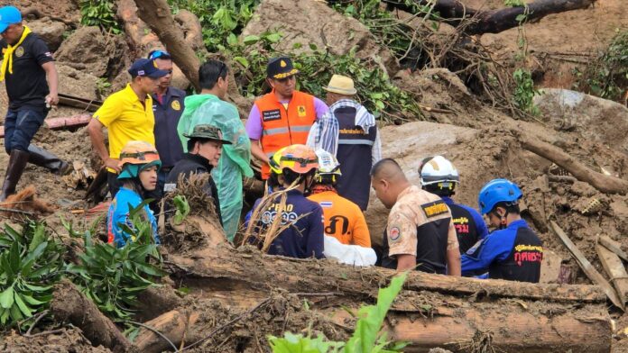 เจ้าหน้าที่ยุติการค้นหา เหตุการณ์ดินโคลนถล่ม หลังพบร่างผู้สูญหายครบแล้ว