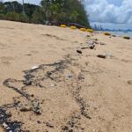 กรมทะเล ลุยตรวจคราบน้ำมันชายหาดชลบุรี เร่งเก็บคราบ-ฟื้นฟู คาดมีคนลักลอบทิ้งคราบน้ำมัน