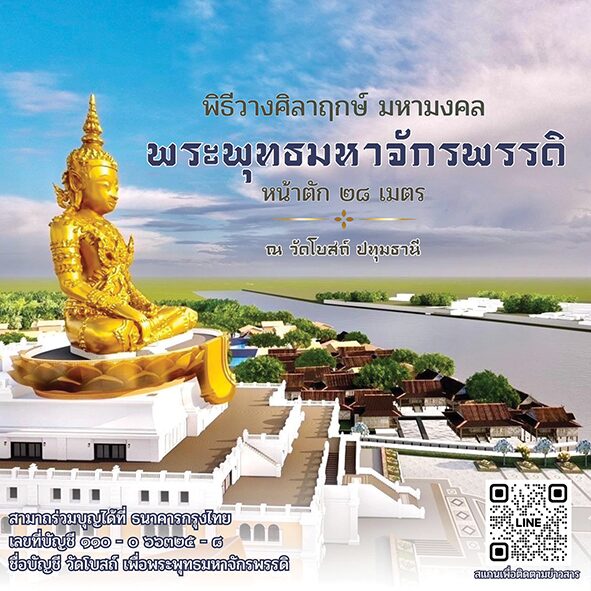 สกู๊ปพระเครื่อง - พุทธมหาจักรพรรดิวัดโบสถ์ เฉลิมพระเกียรติ‘รัชกาลที่10’