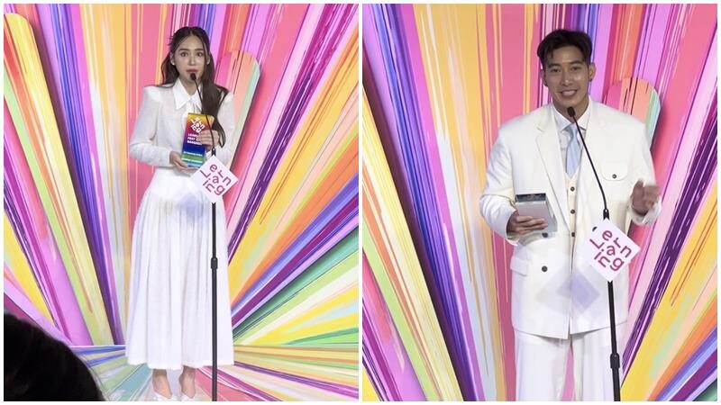 โตโน่-ญดา-แอนชิลี-แพนเค้ก ร่วมรับรางวัล “เอ๊ะ? Awards by TK Park”