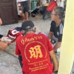 เร่งช่วยแม่แมวท้องแก่ เคราะห์ร้ายพลาดตกหลังคา เหล็กแทงท้องทะลุติดคารั้ว-ร้องเสียงดัง