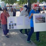ชาวบ้านสุดทน ชูป้ายขับไล่-ยื่นหนังสือ ผู้ว่าฯ จี้ปลด นายกฯคลองหลวง เหตุป.ป.ช.ชี้มูลทุจริต