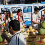 ทัพลูกยางสาวไทย กราบสักการะย่าโม เอาฤกษ์เอาชัย เสริมสิริมงคล ก่อนลุยศึกวอลเลย์ ซี วี ลีก