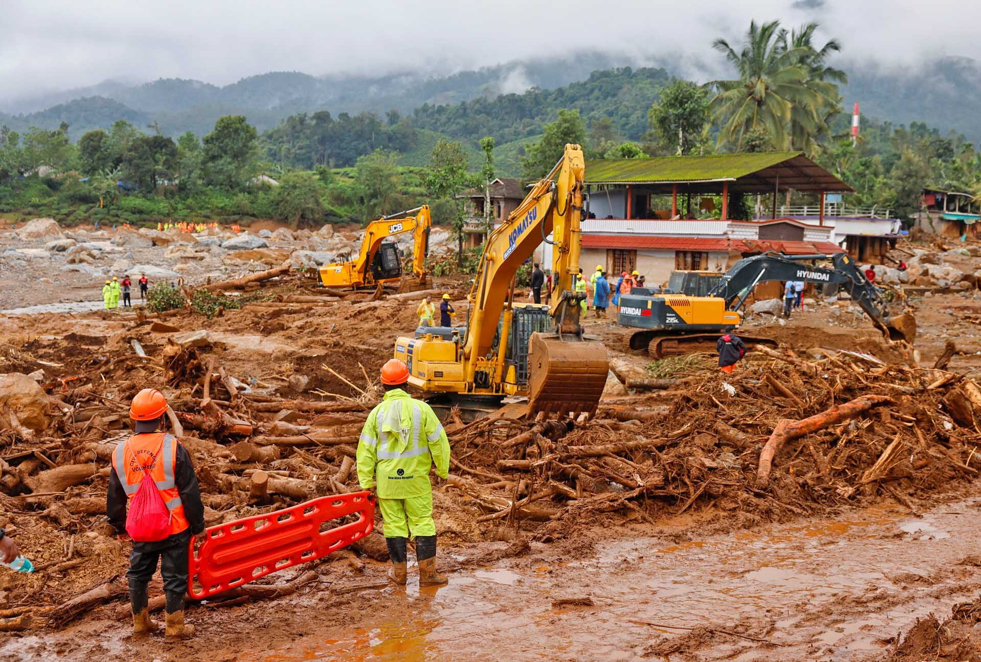 เหยื่อดินถล่มรัฐเกรละ “พุ่งพรวด” สังเวยเกือบ 170 ศพ-เตือนฝนกระหน่ำอีกระลอก