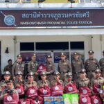 ผบ.ตร. ตรวจเยี่ยม สภ.นครชัยศรี ดูแลสวัสดิการตำรวจ สนับสนุนงบประมาณในการปฏิบัติหน้าที่
