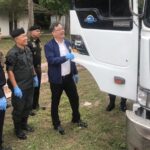 บก.ตชด.ภาค 4 กก.ตชด.42 กองร้อย ตชด.427 แถลงข่าวการจับกุมเครือข่ายยาเสพติดข้ามชาติ