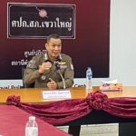 สตช. มอบเงินช่วยเหลือตำรวจจราจร สภ.เขวาใหญ่ ถูกจยย.พุ่งชนขณะตั้งจุดตรวจ