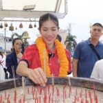 ชาวสุราษฎร์ฯ แห่ต้อนรับ น้องเทนนิส ฮีโร่โอลิมปิกเหรียญทองสองสมัย หนึ่งเดียวชาวไทย