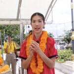 ชาวสุราษฎร์ฯ แห่ต้อนรับ น้องเทนนิส ฮีโร่โอลิมปิกเหรียญทองสองสมัย หนึ่งเดียวชาวไทย