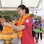 ชาวสุราษฎร์ฯ แห่ต้อนรับ น้องเทนนิส ฮีโร่โอลิมปิกเหรียญทองสองสมัย หนึ่งเดียวชาวไทย