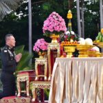 “บิ๊กต่อ” ประธานพิธีบำเพ็ญกุศล ครบรอบปีที่ 38 วันเปิด บก.ทบ.