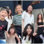 ชมพู่ เปิดบ้านต้อนรับ ลิซ่า เล่าโมเมนต์น้องเกลตก เต้นทเวิร์กท่าประจำตัว
