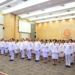 “วราวุธ” นำ ขรก.พม. กล่าวคำถวายพระพรชัยมงคล 
