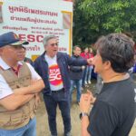 ทรู คอร์ปอเรชั่น ร่วมคาราวาน กสทช. ลงพื้นที่ จว. สุโขทัย ช่วยผู้ประสบอุทกภัย 