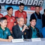 มจพ.แถลงข่าวแข่งขันฟุตบอลการกุศล พระนครเหนือ 65ปี