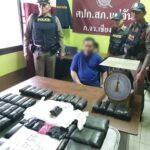 ตร.แม่จัน สกัดจับยาเสพติดคาด่าน รวบหนุ่มภูซางขนยาบ้า 2 แสนเม็ด ได้ค่าจ้าง 3 หมื่น