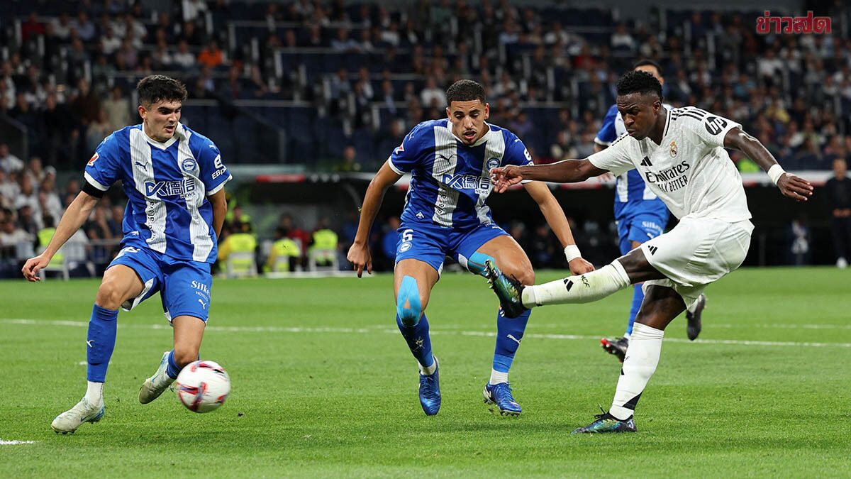 ผลฟุตบอล 24 ก.ย. 2567 เรอัล มาดริดเฉือนชนะคู่แข่ง แมนฯ ซิตี้-