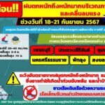 อุตุฯใต้ เตือน พายุโซนร้อนถล่มหนัก 7 จังหวัดใต้ เสี่ยงท่วมฉับพลัน น้ำป่าไหลหลาก